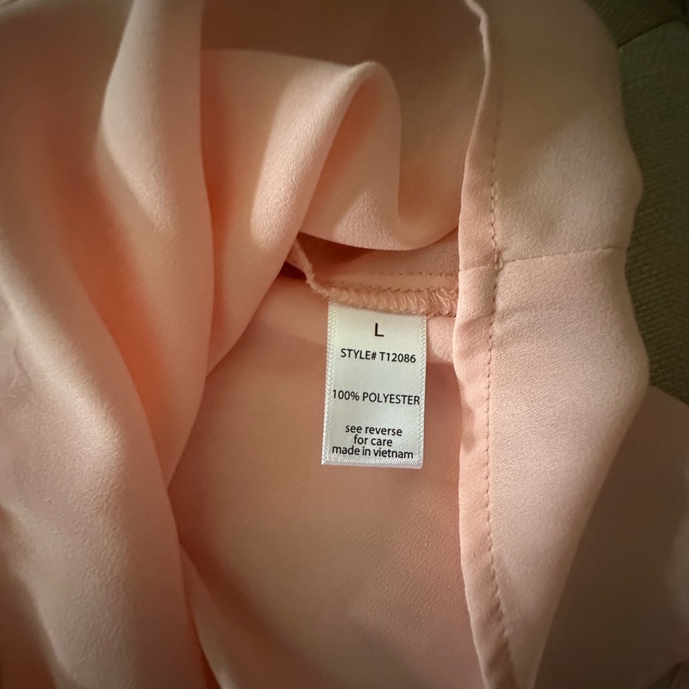 Active USA Light Pink Camisole with Crisscross Back - Picture 2 of 3